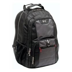 WENGER Pillar Notebook Rucksack fuer 35.8 bis 39.6cm 14.1 bis 15.6Zoll Tablet. Laptop schwarz grau