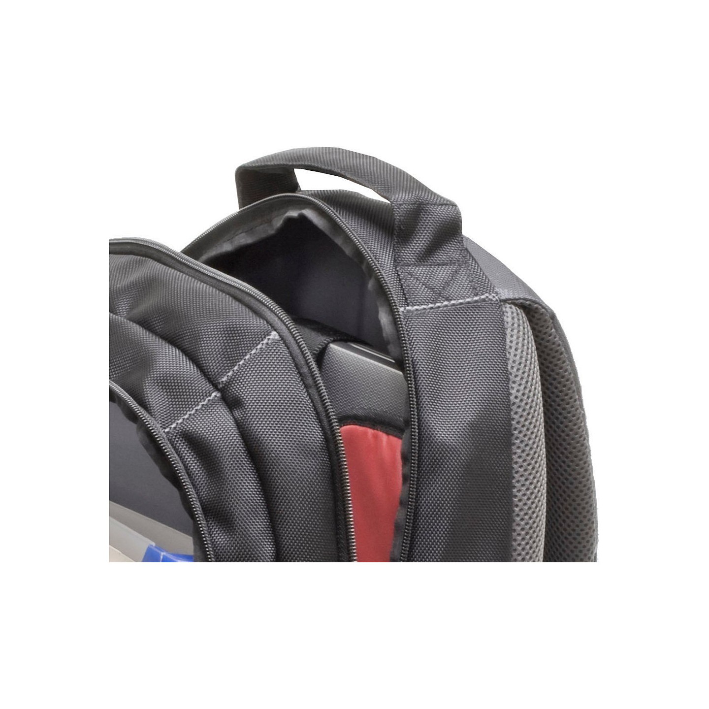 WENGER Pillar Notebook Rucksack fuer 35.8 bis 39.6cm 14.1 bis 15.6Zoll Tablet. Laptop schwarz grau