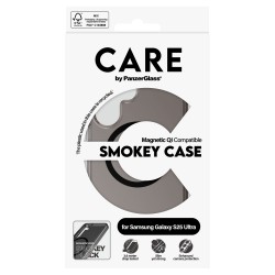 CARE Flagship Case Smokey Black QI Compatible Galaxy S25 Ultra — Buy in Cyprus with Fast Delivery