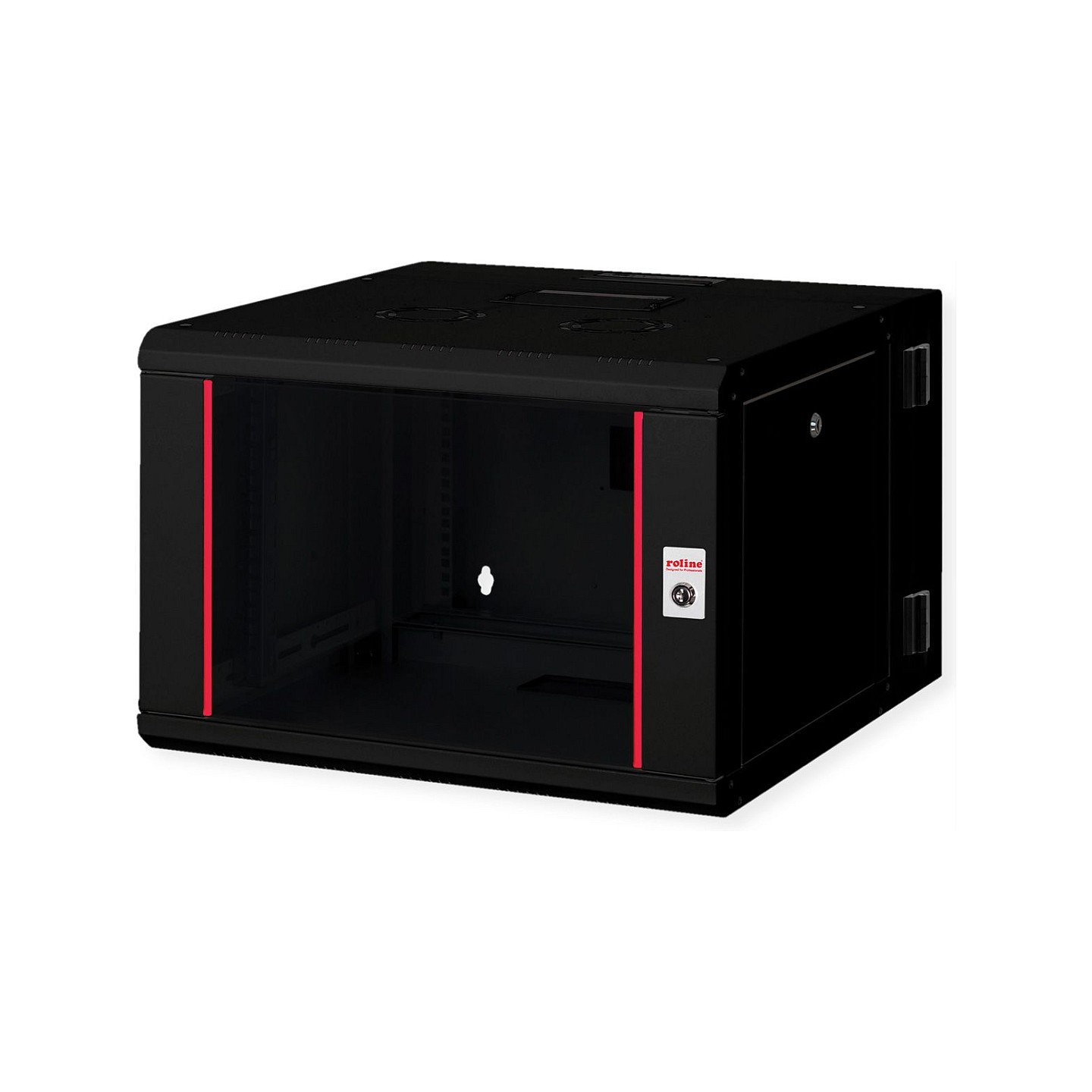 ROLINE 19-Zoll Wandgehuse Pro 7 HE. 600x600 BxT zweiteilig schwenkbar schwarz — Buy in Cyprus with Fast Delivery