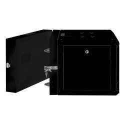 ROLINE 19-Zoll Wandgehuse Pro 7 HE. 600x600 BxT zweiteilig schwenkbar schwarz — Buy in Cyprus with Fast Delivery