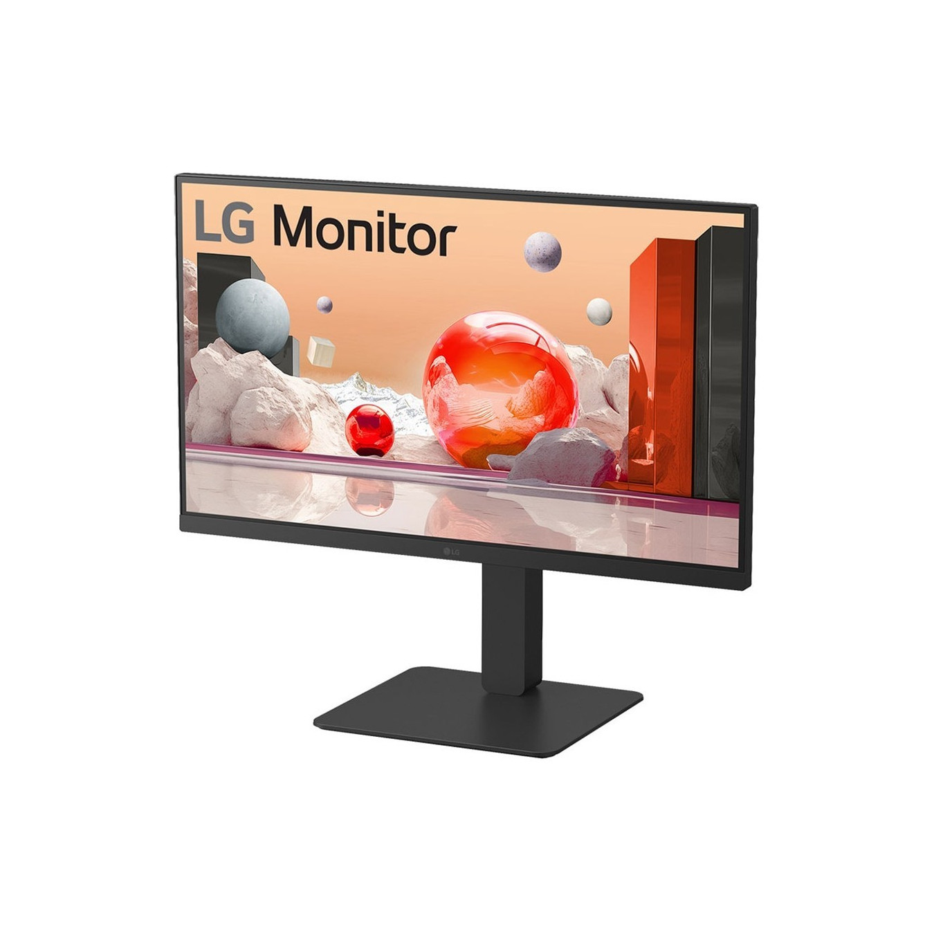 LG 27in 27BA850-B - 27in Full HD IPS Monitor, 100Hz, 5ms, DP1.4 Daisy Chain, HDMI 2.0, USB-C, Black