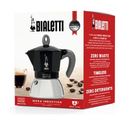 Bialetti Mokka-Kanne 1.4 l Moka Induktion schwarz — Buy in Cyprus with Fast Delivery