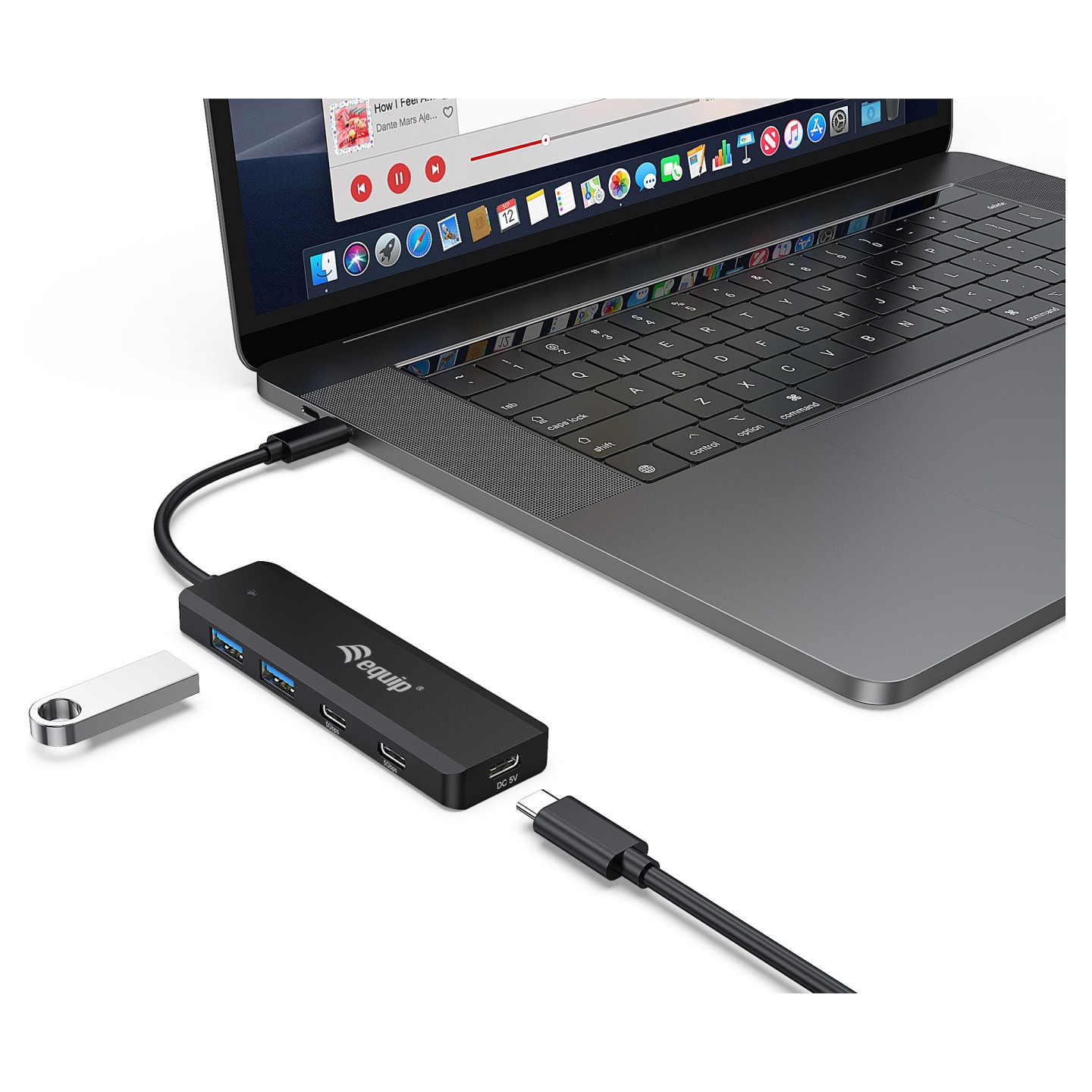 Equip USB-Hub 4-Port 3.2 C- to 2xUSB-C 2xUSB-A 5Gbps o.Netz.sw — Buy in Cyprus with Fast Delivery