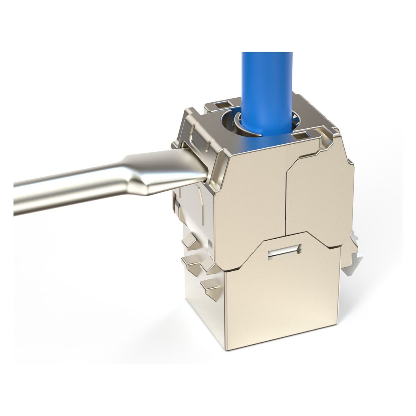 DIGITUS Keystone Cat6A geschirmt 4 Stk. werkzeugfr — Buy in Cyprus with Fast Delivery