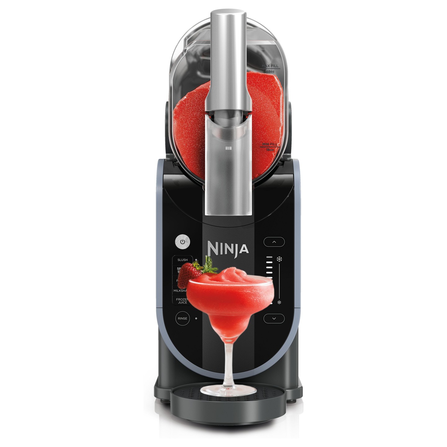 Ninja FS301EU Slushi Slush-Eismaschine Schwarz Silber — Buy in Cyprus with Fast Delivery