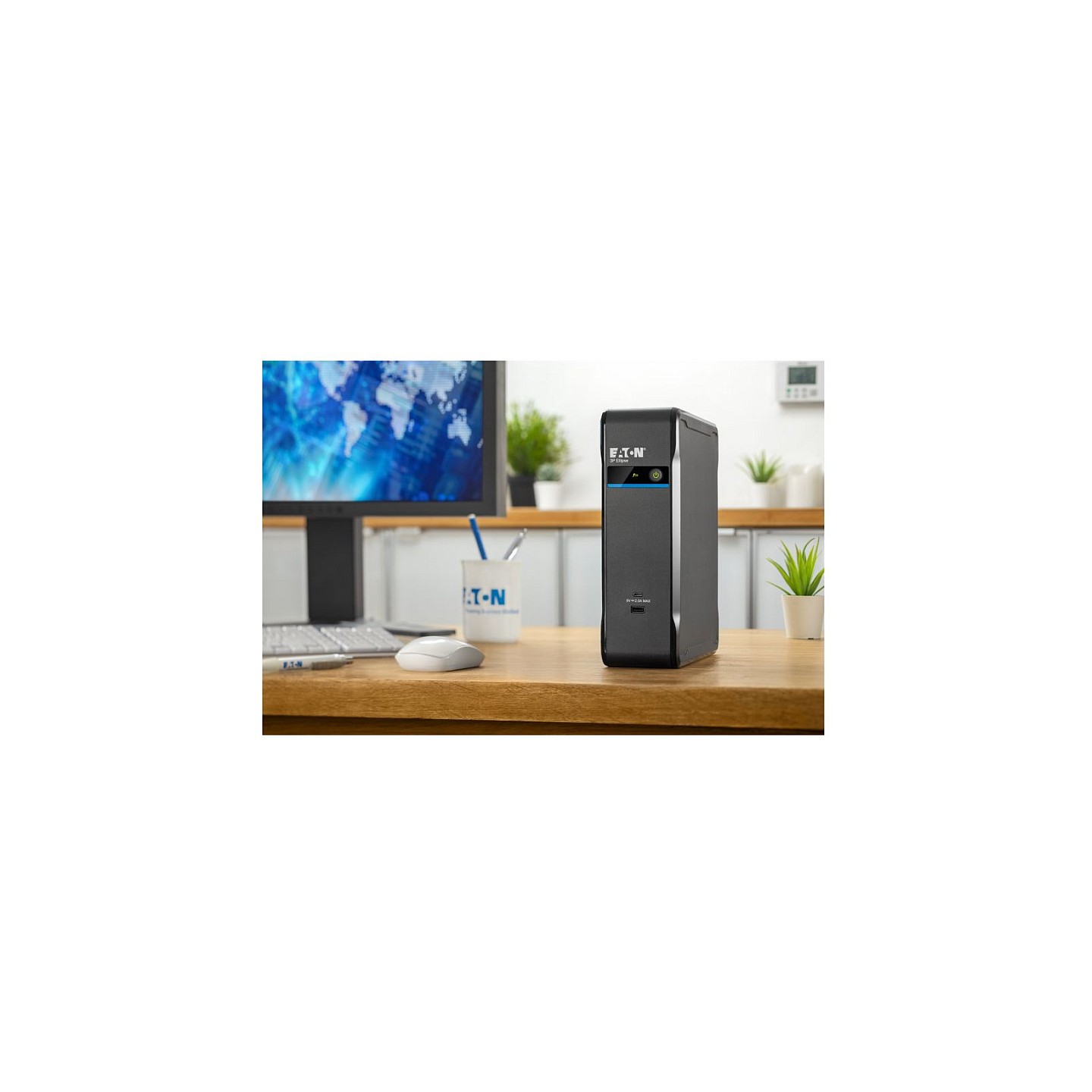 Eaton USV 3P Ellipse 700 USB DIN 420 W 700 VA 4 Ausgänge — Buy in Cyprus with Fast Delivery