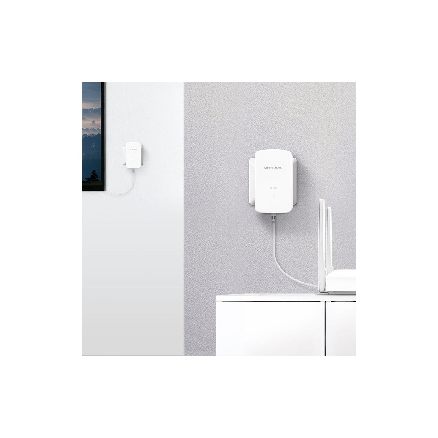 Mercusys MP500 KIT AV1000 Gigabit Powerline Starter Kit — Buy in Cyprus with Fast Delivery