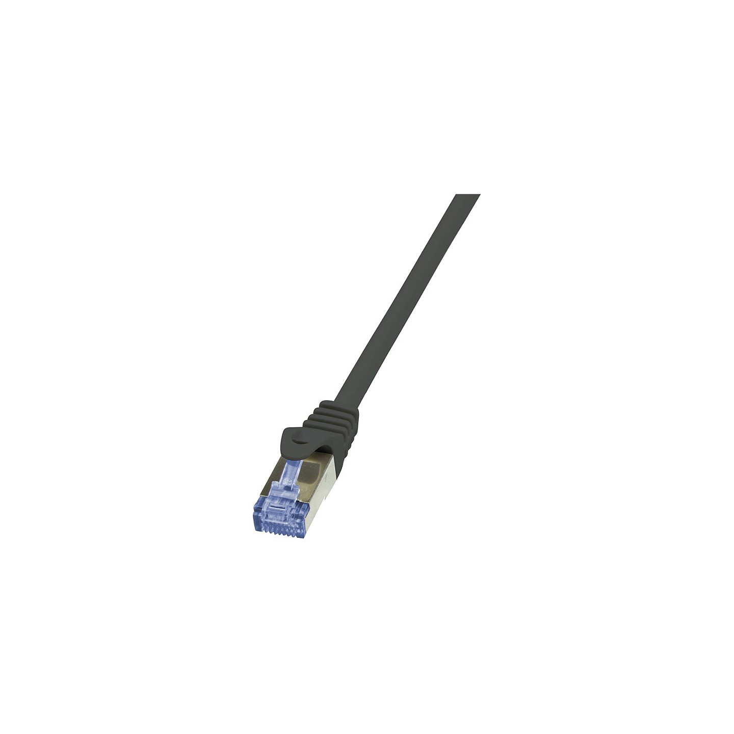 Patchkabel CAT6a RJ45 S FTP 2m Black LogiLink PrimeLine PIMF LSZH — Buy in Cyprus with Fast Delivery