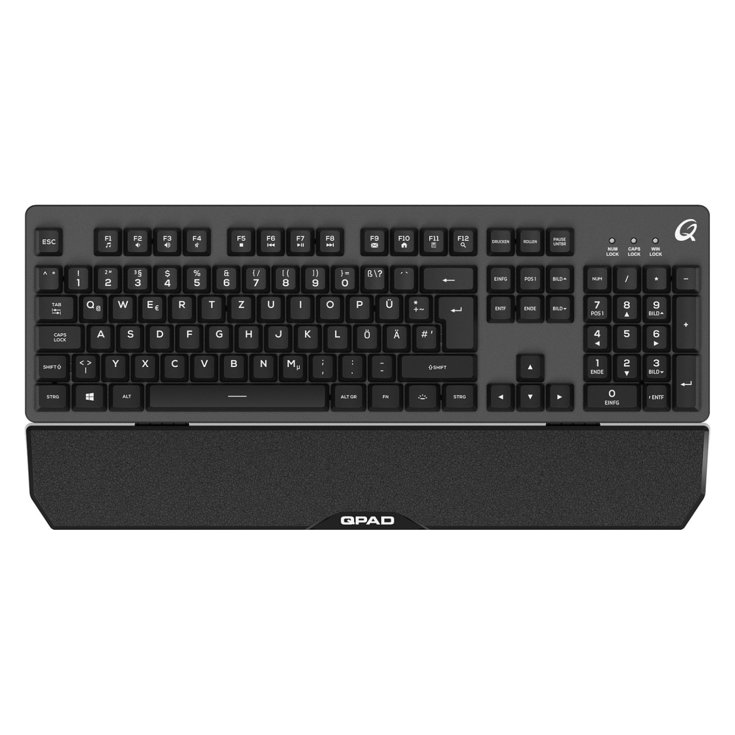 QPAD Gaming Tastatur Pro MK40 black QWERTY — Buy in Cyprus with Fast Delivery