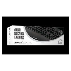 QPAD Gaming Tastatur Pro MK40 black QWERTY — Buy in Cyprus with Fast Delivery