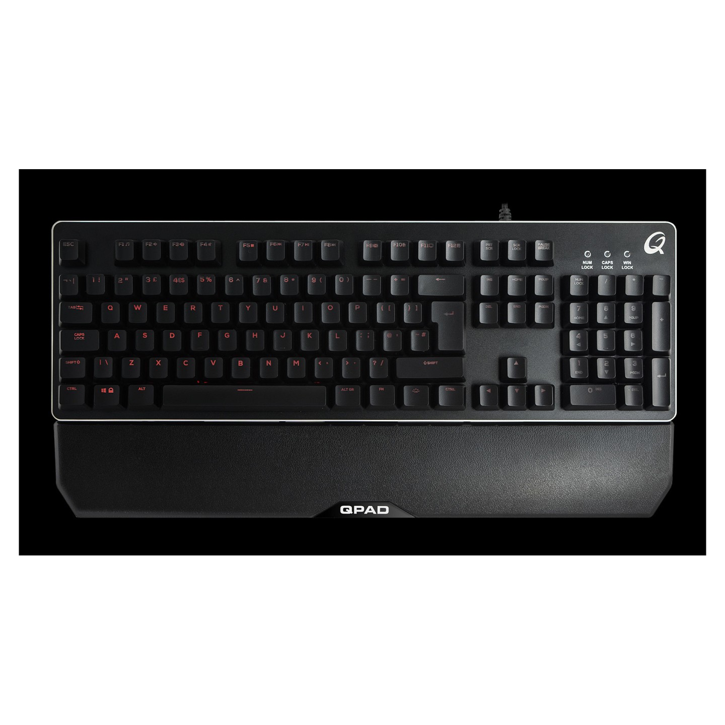 QPAD Gaming Tastatur Pro MK40 black QWERTY — Buy in Cyprus with Fast Delivery