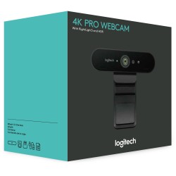 Buy Logitech BRIO 4K Ultra HD Webcam - BRIO - 4K/2160p, 90 fps, USB-C, Dual Mics... in Cyprus, Nicosia, Limassol, Larnaka, Pafos