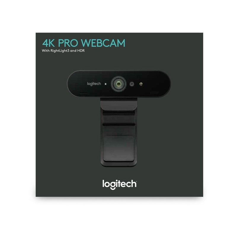 Buy Logitech BRIO 4K Ultra HD Webcam - BRIO - 4K/2160p, 90 fps, USB-C, Dual Mics... in Cyprus, Nicosia, Limassol, Larnaka, Pafos