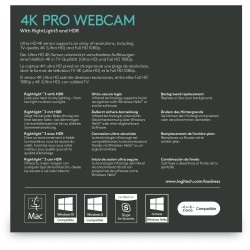 Buy Logitech BRIO 4K Ultra HD Webcam - BRIO - 4K/2160p, 90 fps, USB-C, Dual Mics... in Cyprus, Nicosia, Limassol, Larnaka, Pafos