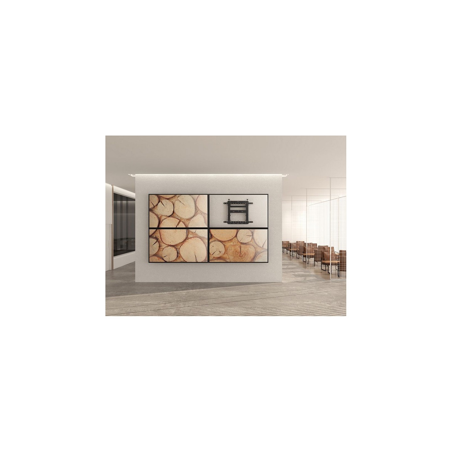Equip Wandhalterung 45'-70' 1TFT Popout 1Gelenk 70Kg sw lite Retail — Buy in Cyprus with Fast Delivery