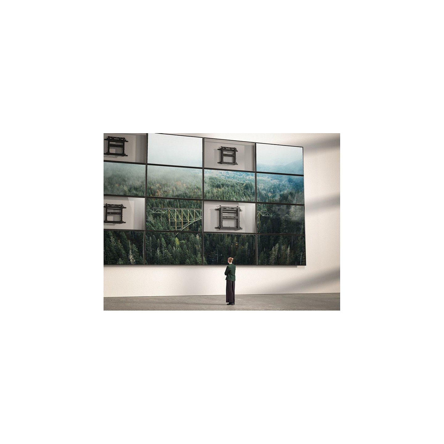 Equip Wandhalterung 45'-70' 1TFT Popout 1Gelenk 70Kg sw lite Retail — Buy in Cyprus with Fast Delivery