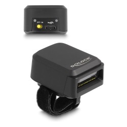 Ringbarcode Scanner 1D und 2D mit 2.4 GHz oder Bluetooth (2 Stück) + Ladestation — Buy in Cyprus with Fast Delivery