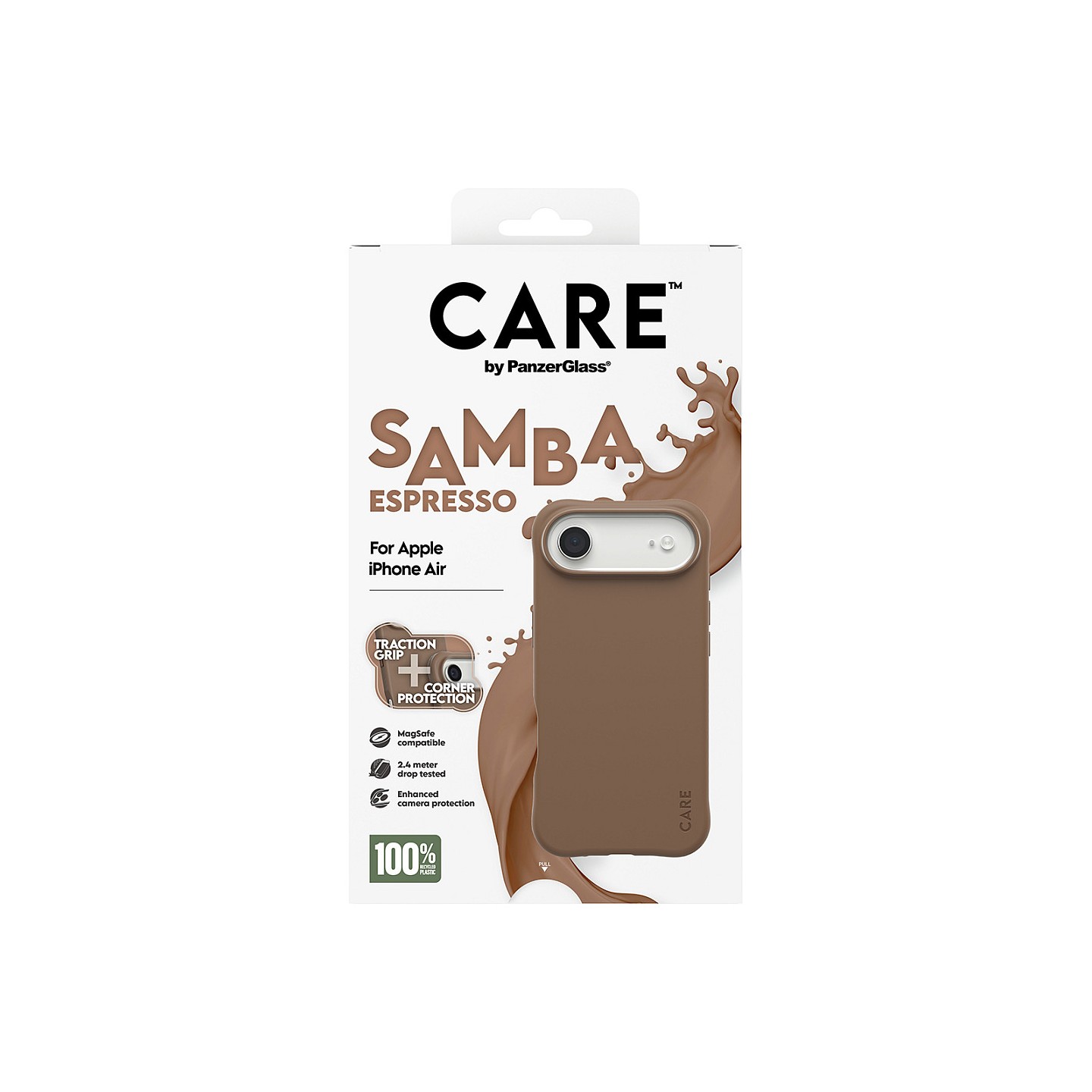 CARE Case Fashionable MagSafe iPhone Air Espresso — Buy in Cyprus with Fast Delivery