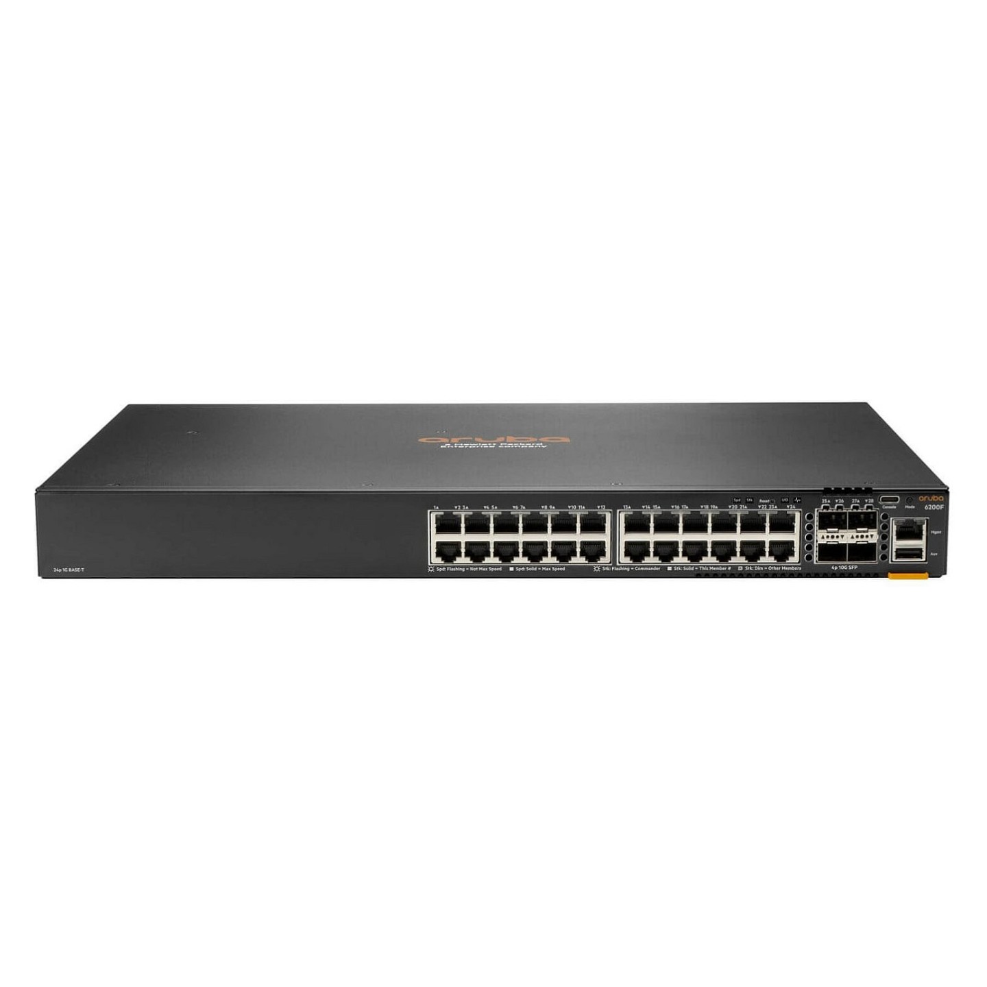 HPE Aruba Networking CX 6200F 24G Class-4 PoE 4SFP+ 370W Switch (EN) — Buy in Cyprus with Fast Delivery