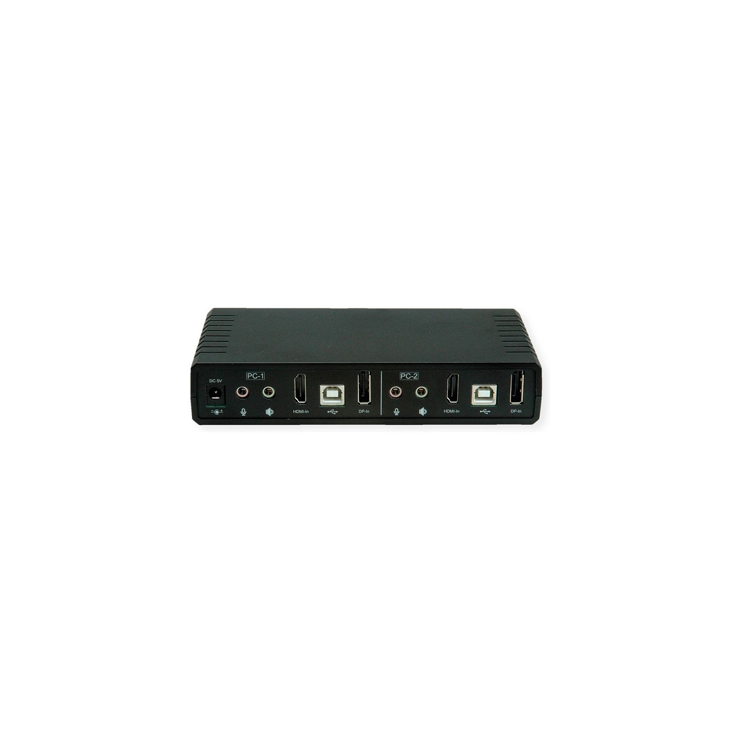ROLINE KVM-Audio-Switch Dual Head HDMI 4K60. 1 User - 2 PC — Buy in Cyprus with Fast Delivery