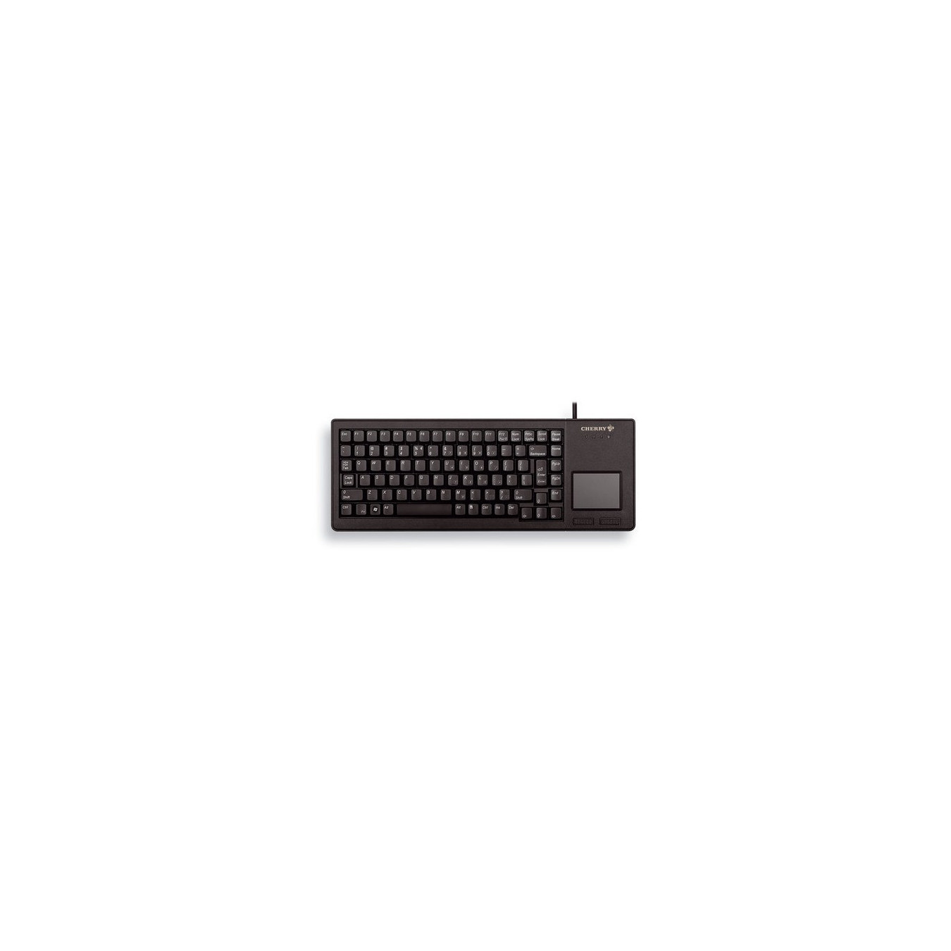 CHERRY XS G84-5500 DE - Full-size (100%) Wired USB Keyboard with Touchpad, German QWERTZ, Black