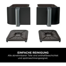 Ninja AF200EU Foodi 4-in-1 Dual Zone Heißluftfritteuse — Buy in Cyprus with Fast Delivery