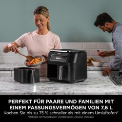 Ninja AF200EU Foodi 4-in-1 Dual Zone Heißluftfritteuse — Buy in Cyprus with Fast Delivery
