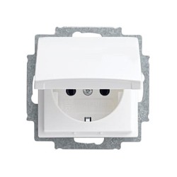 BUSCH JAEGER BJ 20 EUK-914 SCHUKO Steckdosen-Einsatz alpinweiß Busch-balance SI — Buy in Cyprus with Fast Delivery