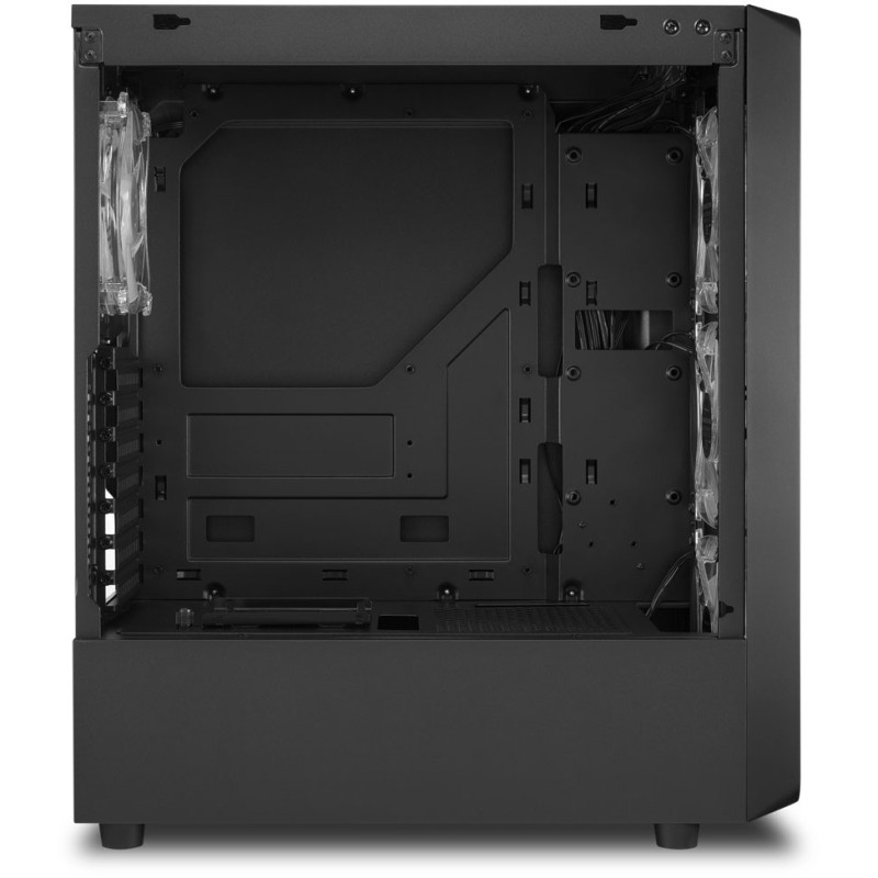Buy Sharkoon TK4 RGB - Mid Tower PC Case - Black, RGB Fans, ATX/mATX/Mini-ITX, 4... in Cyprus, Nicosia, Limassol, Larnaka, Pafos