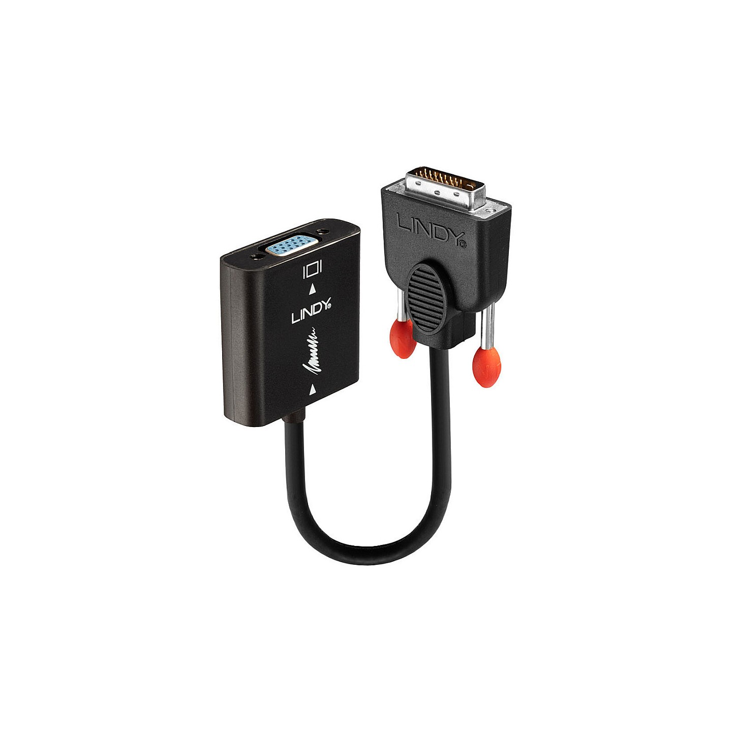 LINDY DVI-D auf VGA Adapter DVI-D St VGA-Buchse. max. 1200p — Buy in Cyprus with Fast Delivery