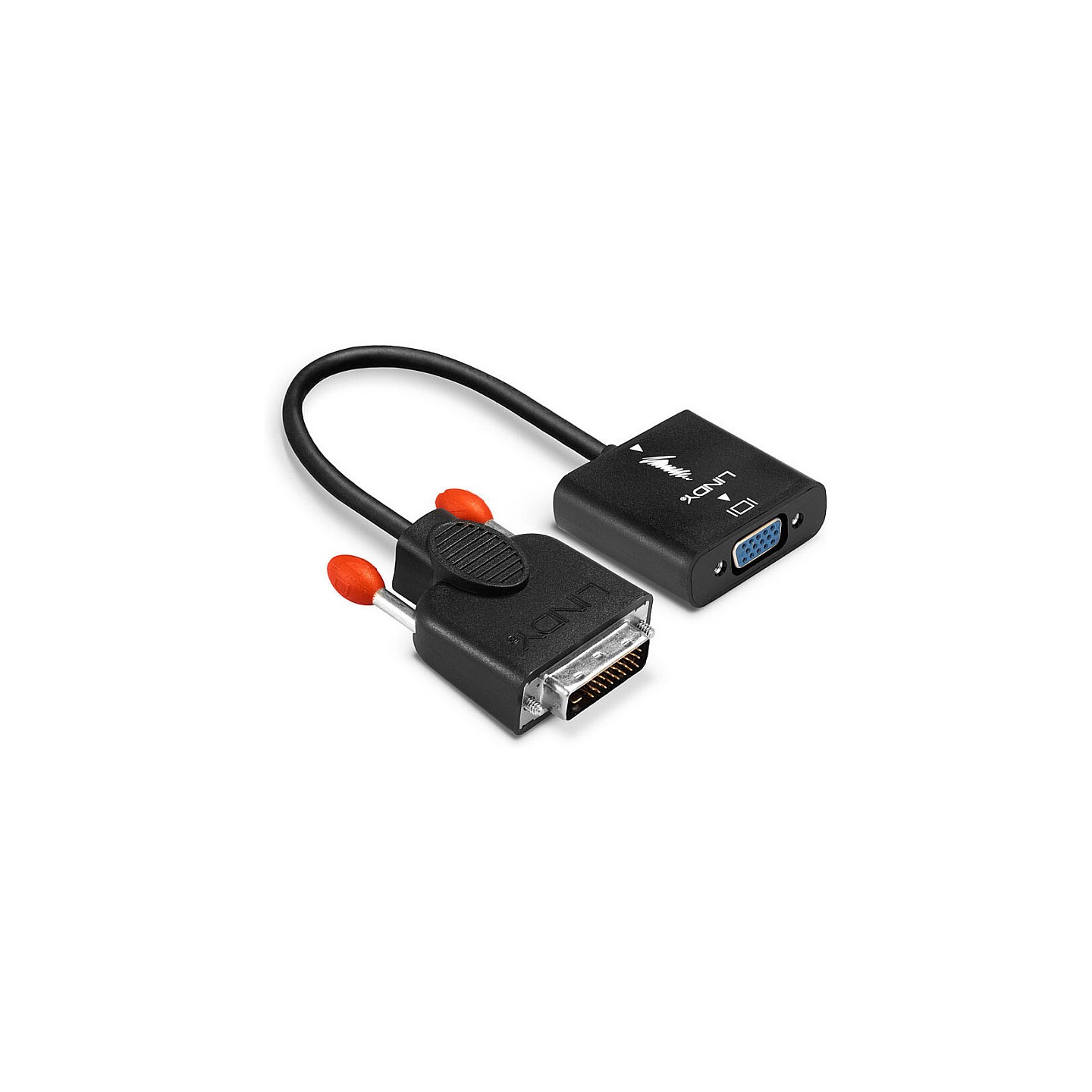 LINDY DVI-D auf VGA Adapter DVI-D St VGA-Buchse. max. 1200p — Buy in Cyprus with Fast Delivery