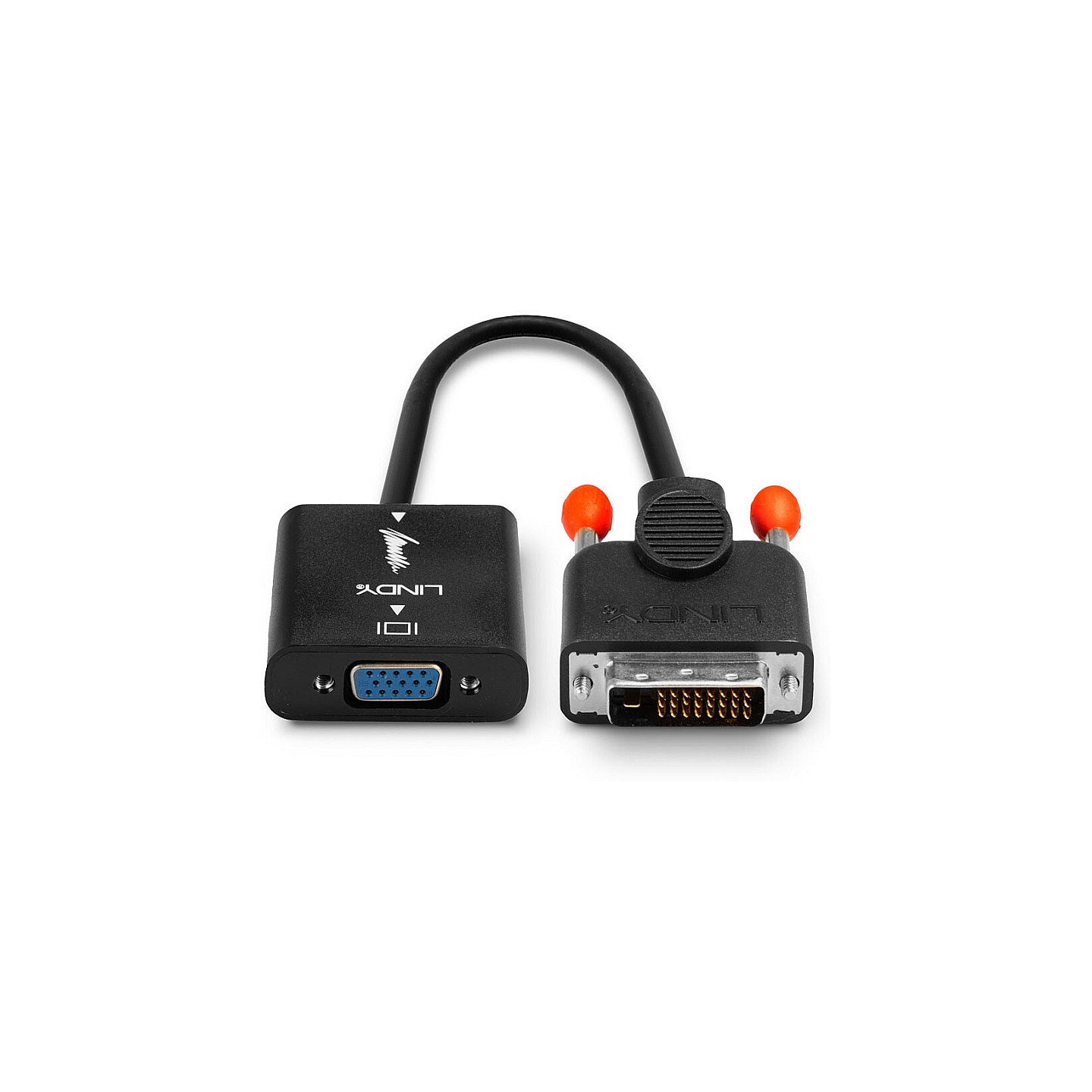 LINDY DVI-D auf VGA Adapter DVI-D St VGA-Buchse. max. 1200p — Buy in Cyprus with Fast Delivery