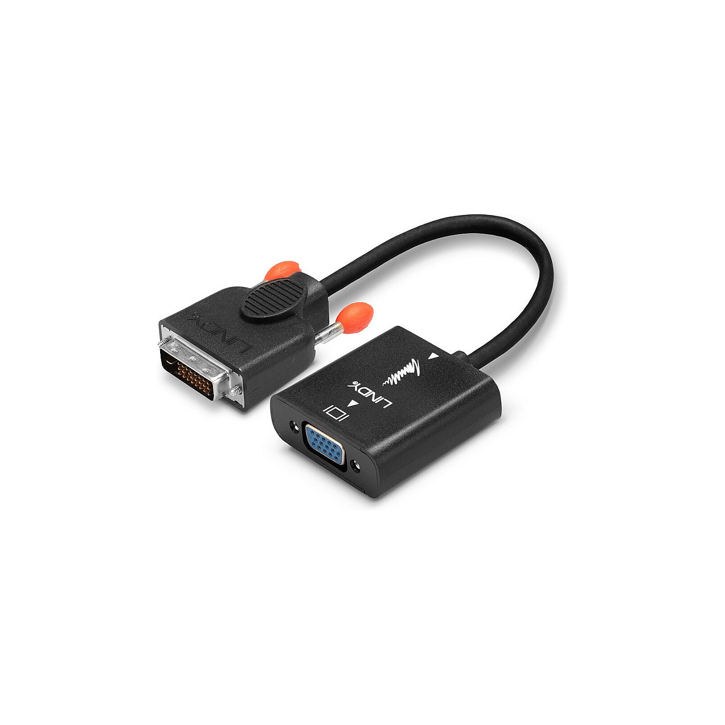 LINDY DVI-D auf VGA Adapter DVI-D St VGA-Buchse. max. 1200p — Buy in Cyprus with Fast Delivery