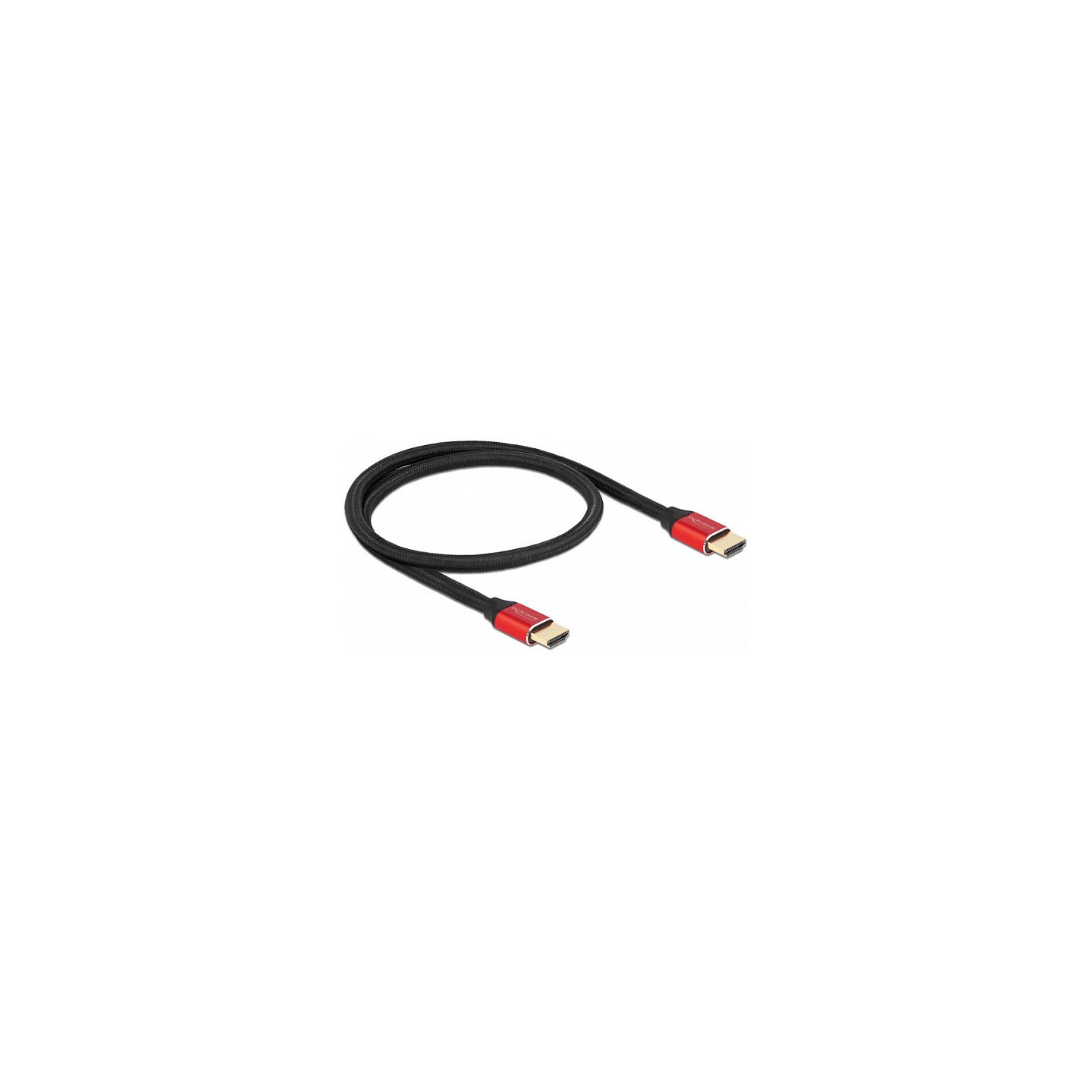 DELOCK Ultra High Speed HDMI Kabel 48 Gbps 8K 60Hz rot 0.5m zertifiziert — Buy in Cyprus with Fast Delivery