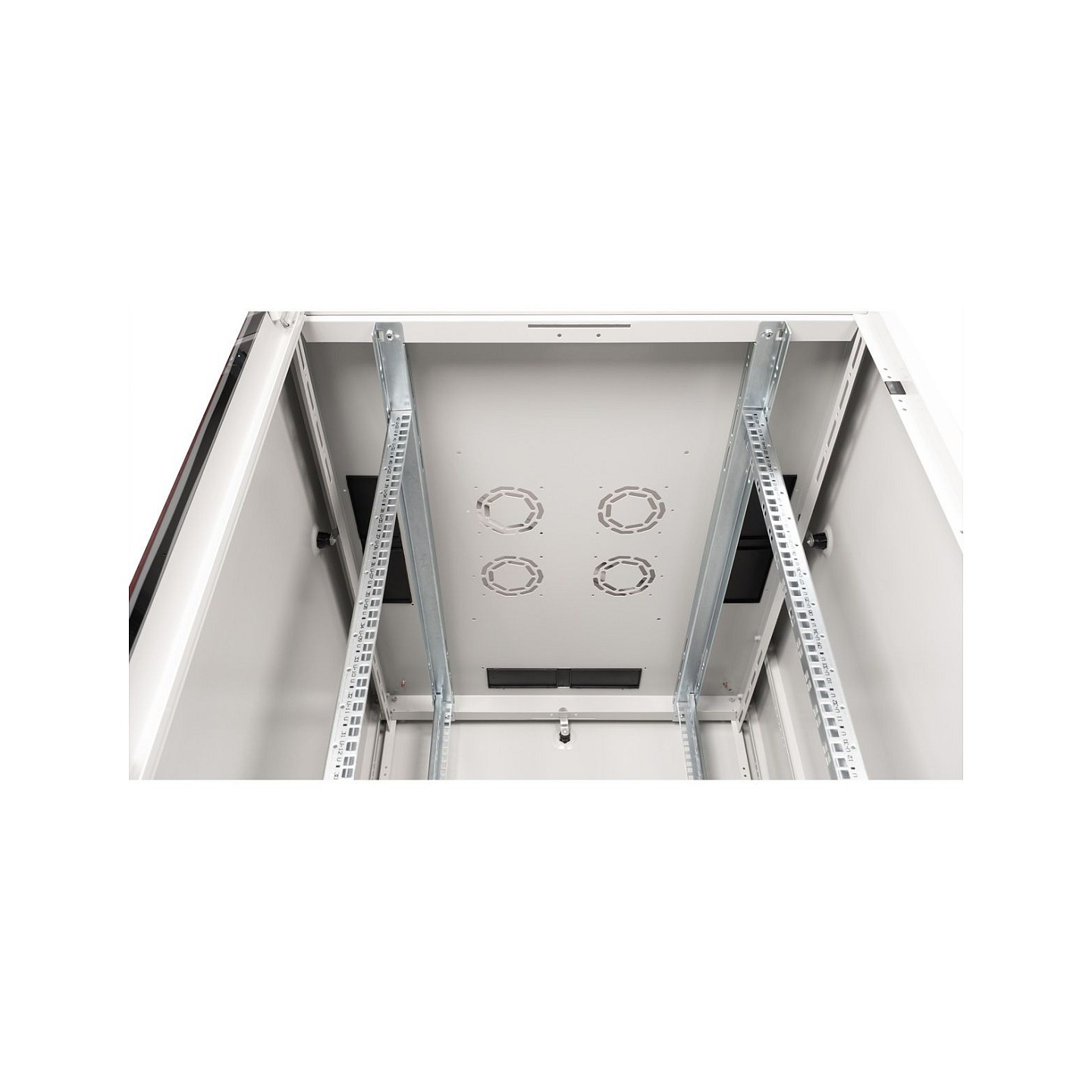 ROLINE 19-Zoll Netzwerkschrank Basic 42 HE. 800x1000 BxT Glastr grau — Buy in Cyprus with Fast Delivery