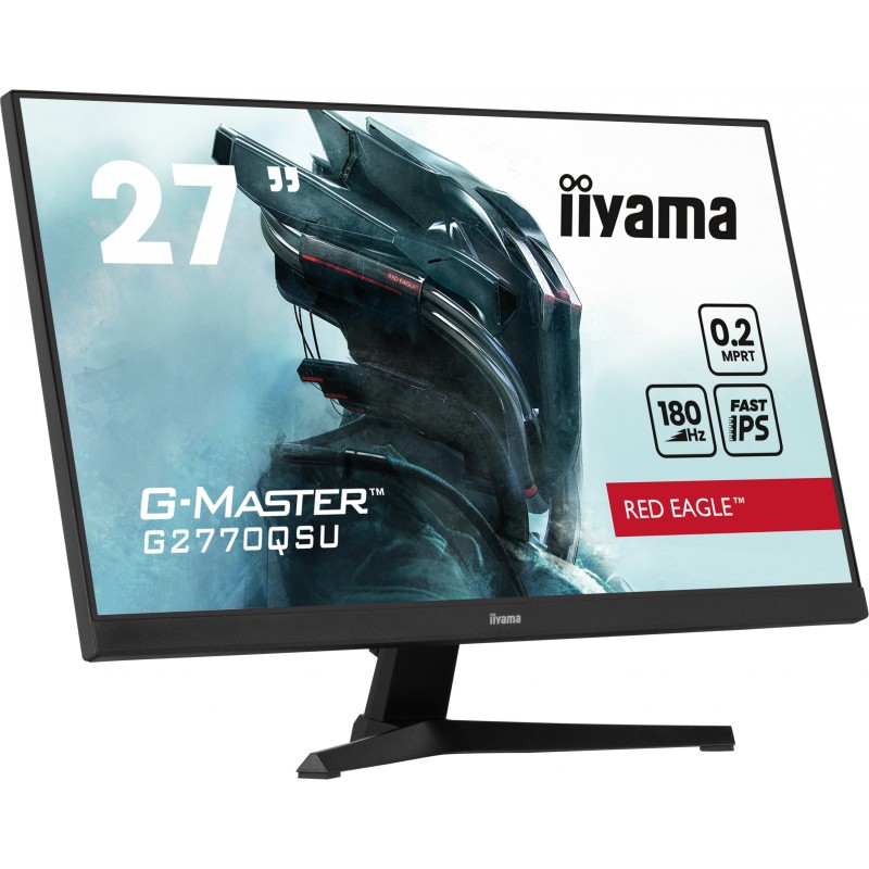 Buy iiyama G-MASTER - G2770QSU-B6 - 27in (68.6 cm) Fast IPS WQHD 2560x1440 180Hz... in Cyprus, Nicosia, Limassol, Larnaka, Pafos