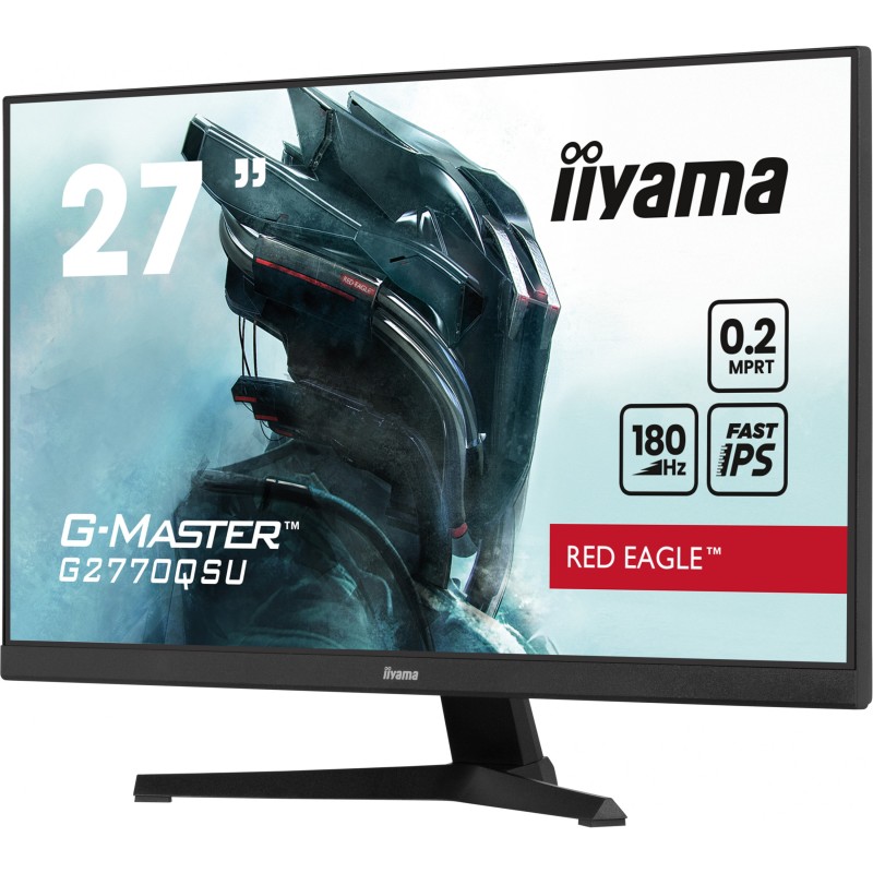 Buy iiyama G-MASTER - G2770QSU-B6 - 27in (68.6 cm) Fast IPS WQHD 2560x1440 180Hz... in Cyprus, Nicosia, Limassol, Larnaka, Pafos