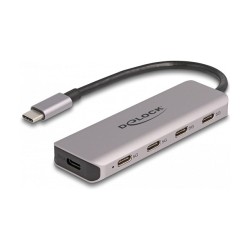 DELOCK USB 5 Gbps 4 Port USB Type-C Hub mit USB Type-C Anschluss — Buy in Cyprus with Fast Delivery