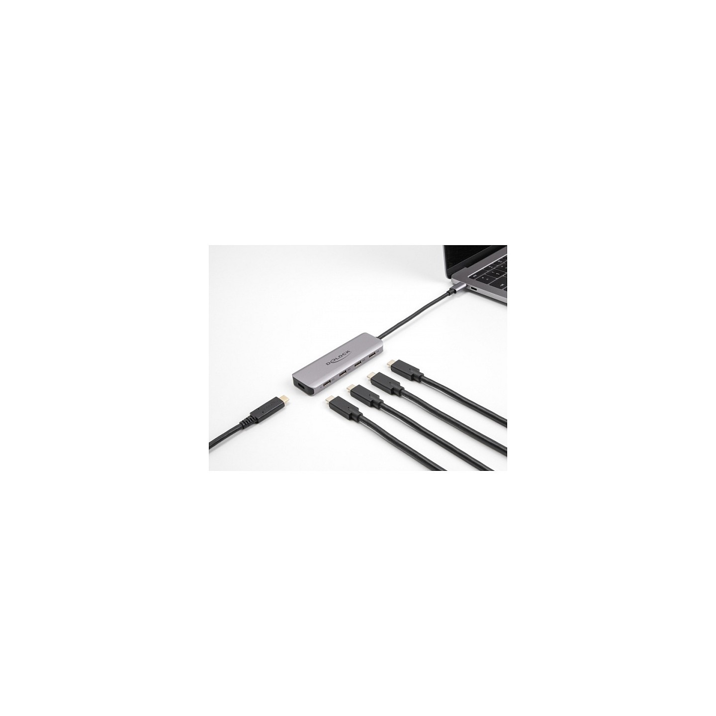 DELOCK USB 5 Gbps 4 Port USB Type-C Hub mit USB Type-C Anschluss — Buy in Cyprus with Fast Delivery