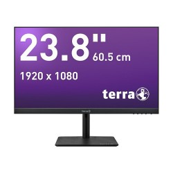 60.5cm 23.8' (1920x1080) TERRA 2427W HA V2 16:9 FHD VA 5ms 60Hz HDMI DP Black — Buy in Cyprus with Fast Delivery