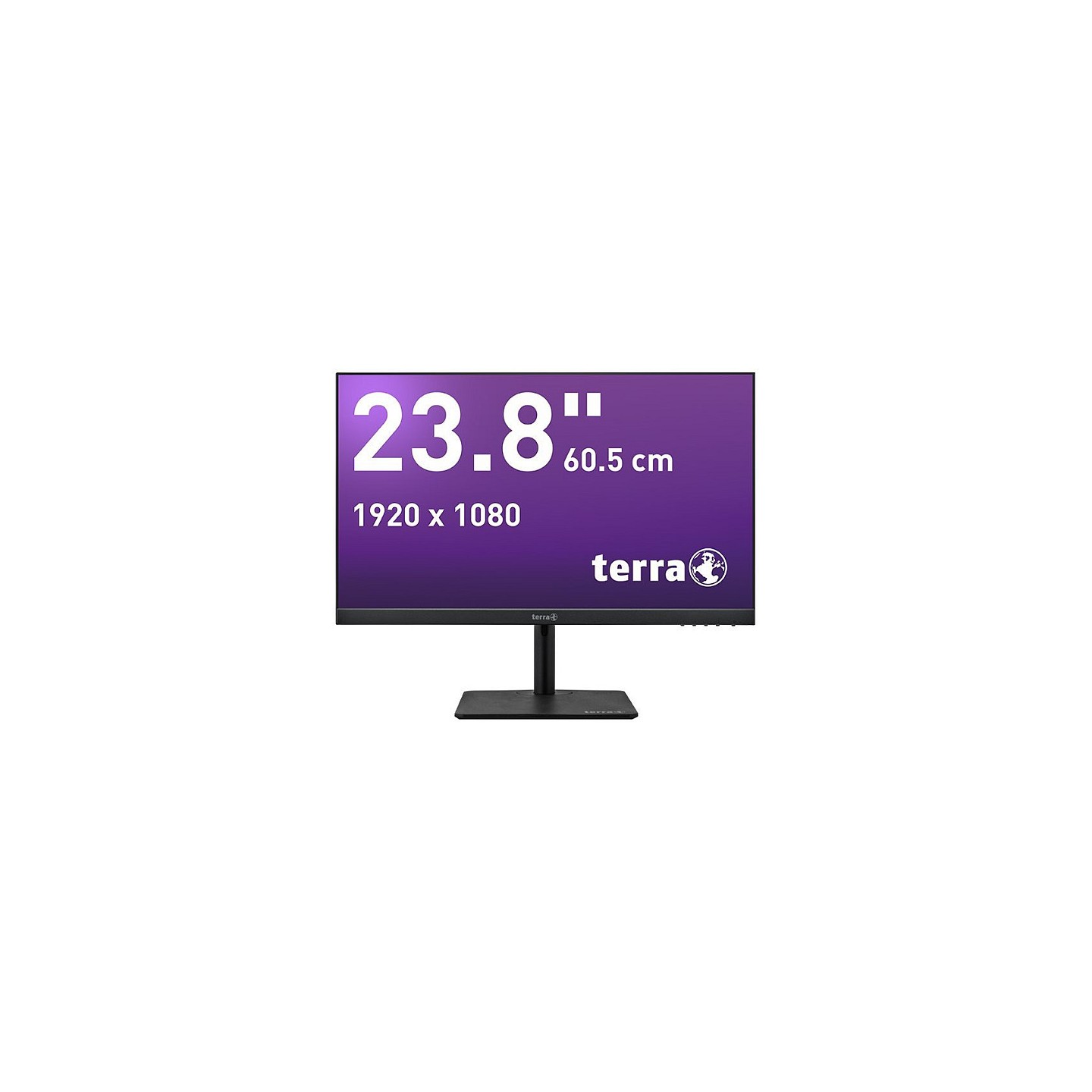 60.5cm 23.8' (1920x1080) TERRA 2427W HA V2 16:9 FHD VA 5ms 60Hz HDMI DP Black — Buy in Cyprus with Fast Delivery