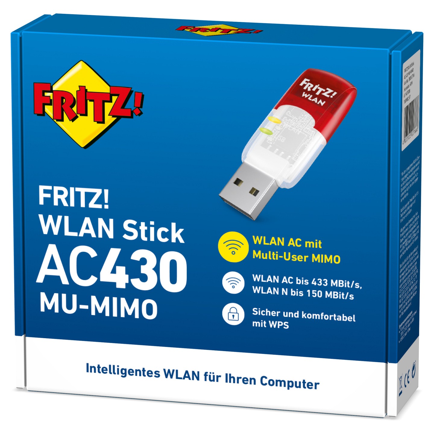 FRITZ!WLAN USB Stick AC 430 MU-MIMO — Buy in Cyprus with Fast Delivery