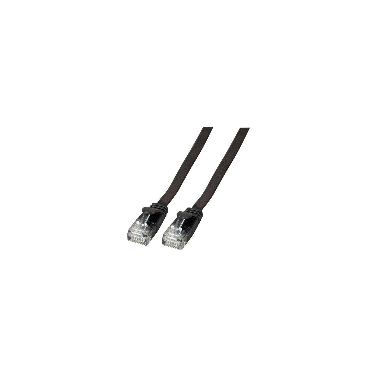 EFB RJ45 Flachpatchkabel U UTP. Cat.6A. PVC. 0.25m. schwarz — Buy in Cyprus with Fast Delivery