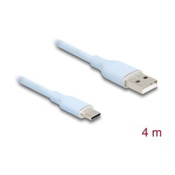 DELOCK USB 2.0 Kabel USB Typ-A St to USB Typ-C St 4m blau — Buy in Cyprus with Fast Delivery