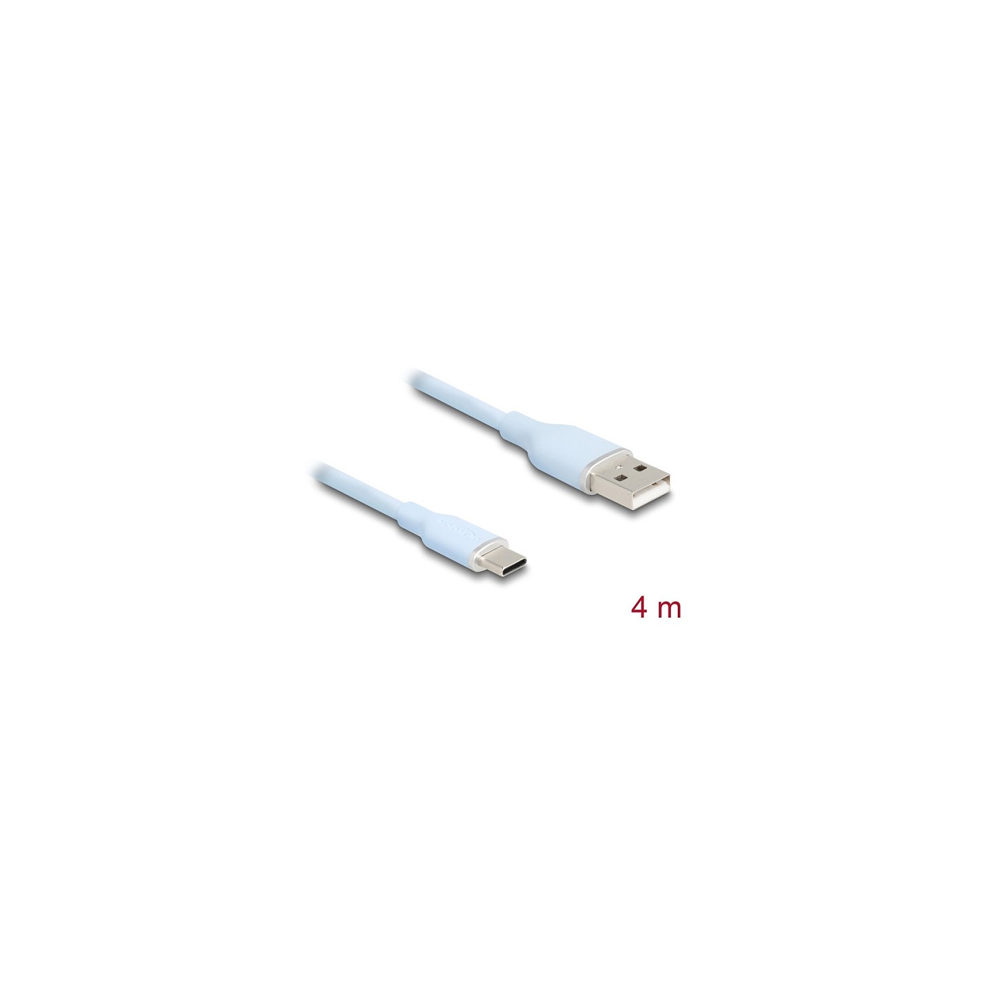 DELOCK USB 2.0 Kabel USB Typ-A St to USB Typ-C St 4m blau — Buy in Cyprus with Fast Delivery