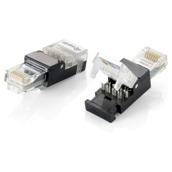 Equip Steckverbinder RJ45 Cat6 2Stk ungeschirmt werkz Polybeutel — Buy in Cyprus with Fast Delivery