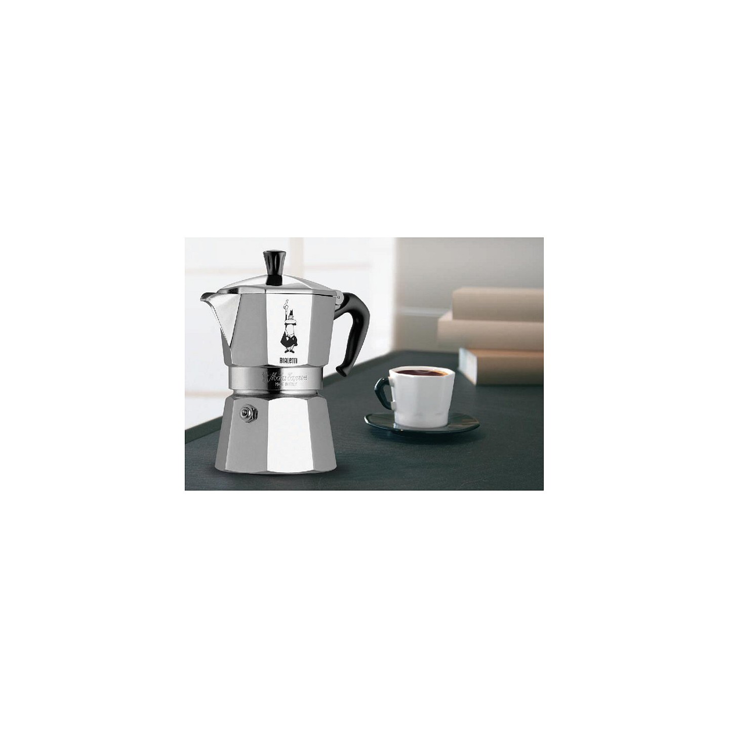 Bialetti Moka Express - silber - Aluminium - für 6 Tassen — Buy in Cyprus with Fast Delivery
