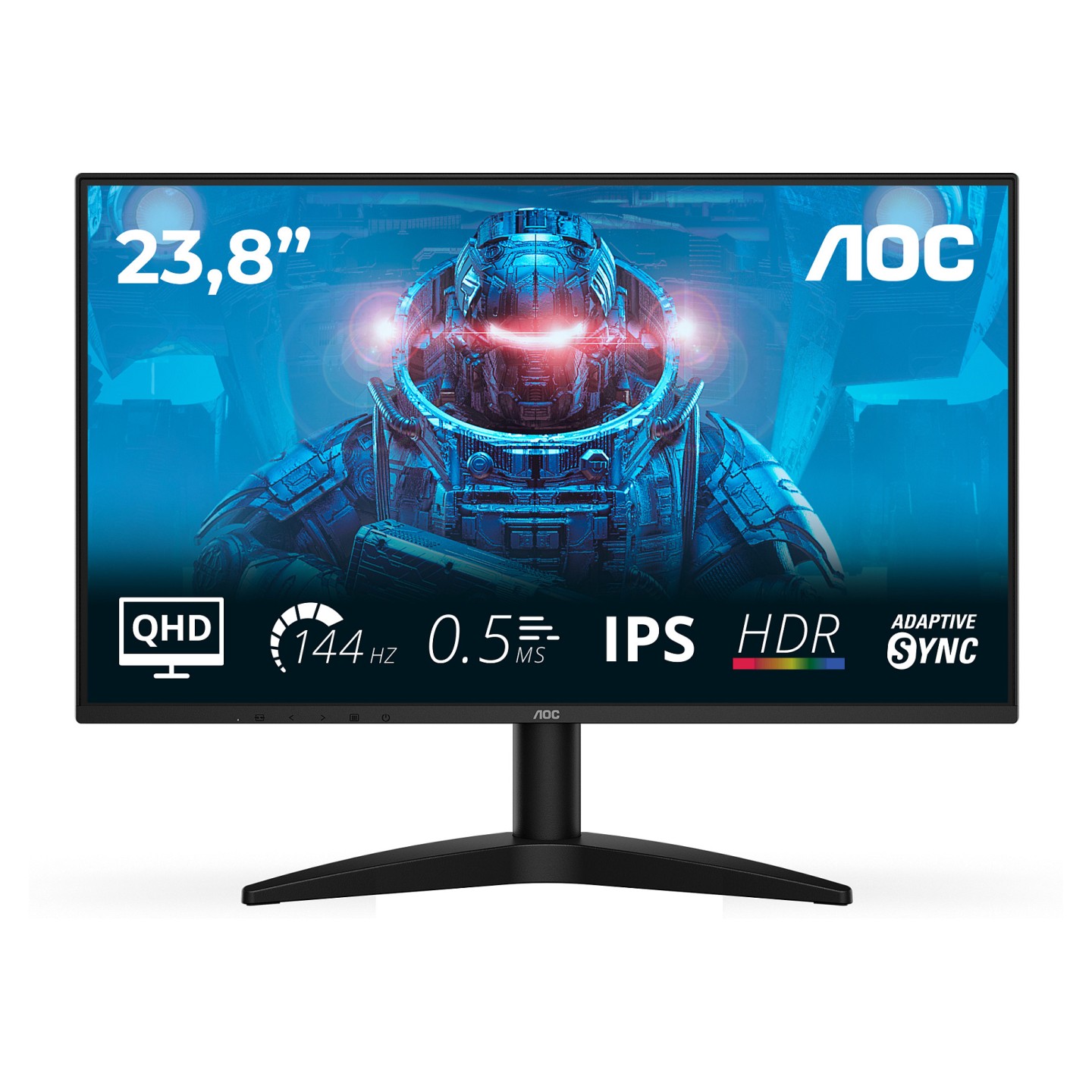 AOC Q24B36X Gaming-Monitor 60.5 cm (23.8') — Buy in Cyprus with Fast Delivery