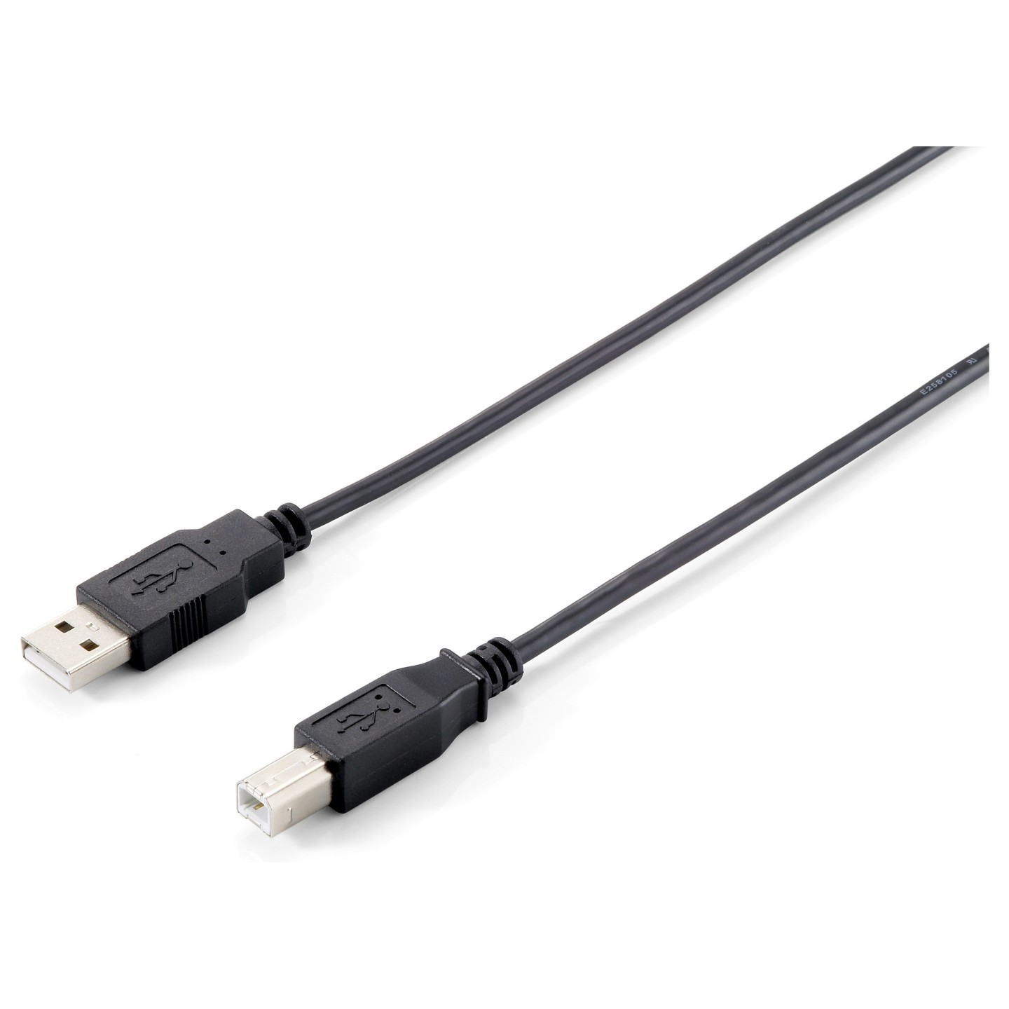 Equip USB Kabel 2.0 A-B St St 3.00m schwarz Polybeutel — Buy in Cyprus with Fast Delivery